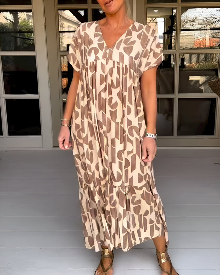 Felicia - Robe à col en V légère