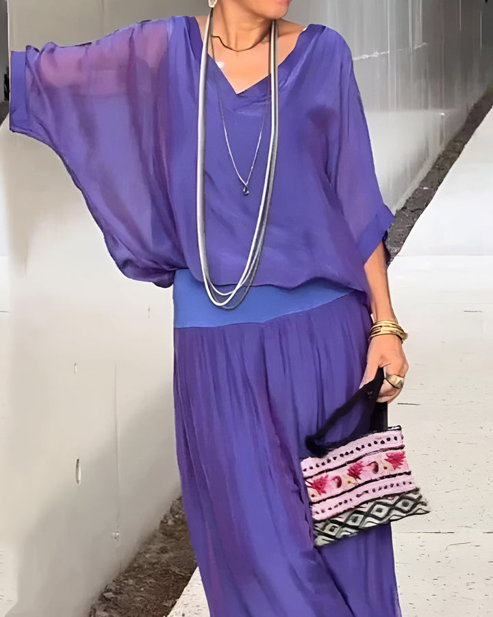 Claire - Ensemble Décontracté Élégant