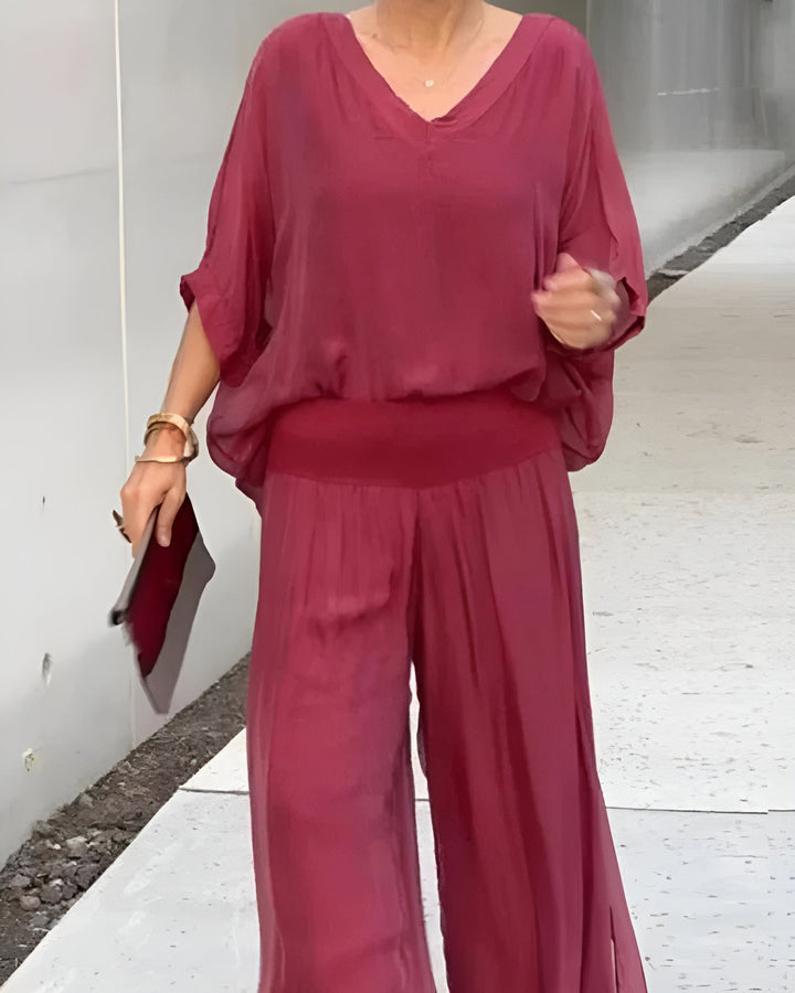 Claire - Ensemble Décontracté Élégant