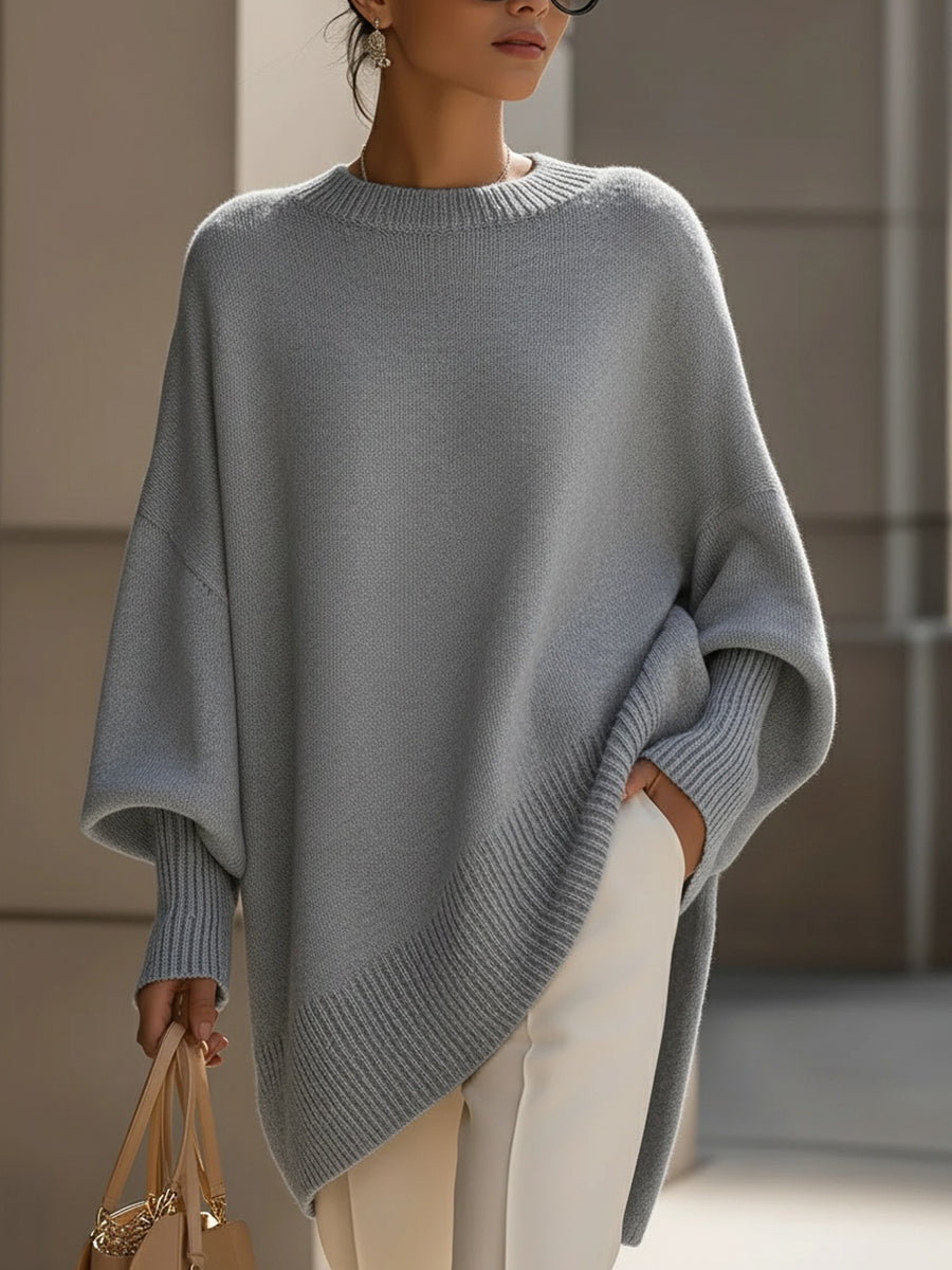 Alina - Pull Tricot Minimal Luxe
