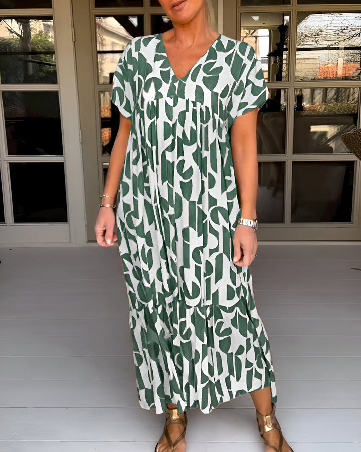 Felicia - Robe à col en V légère