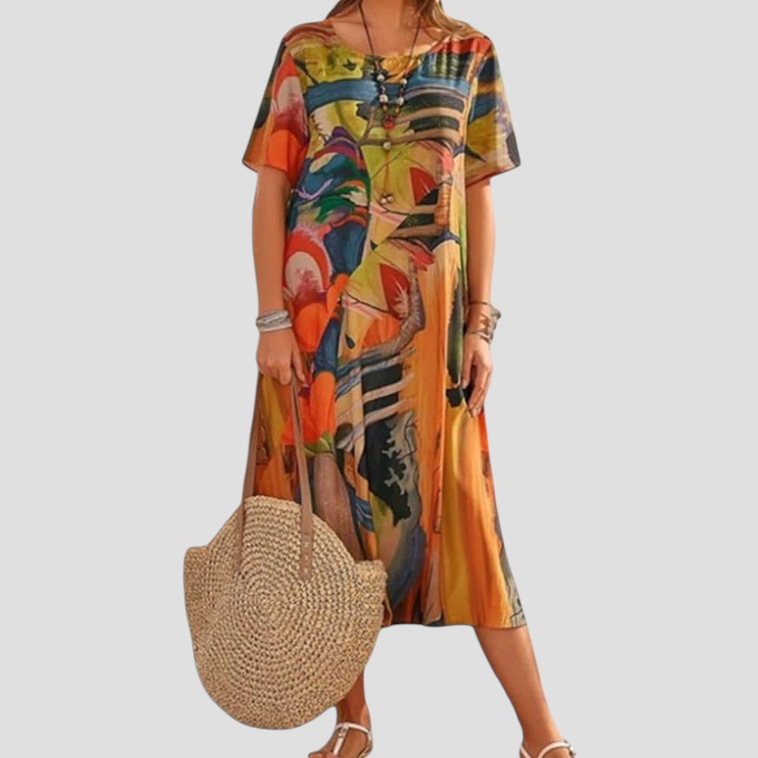 Vittoria - Robe Boho Confortable