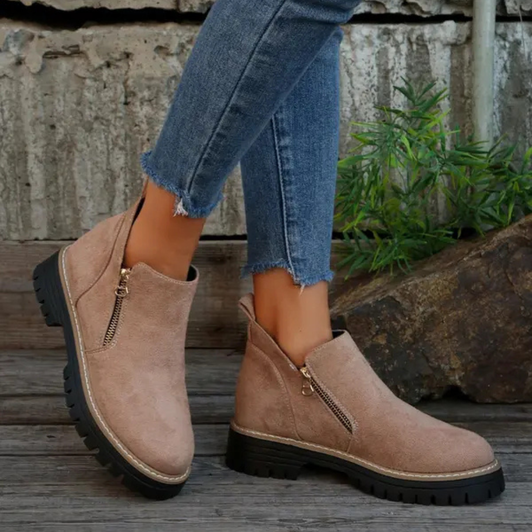 Isolde - Bottines Chic En Suédine