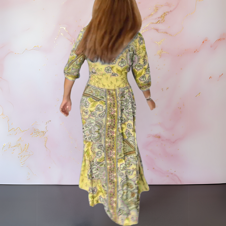 Rita - Élégante Robe Maxi d'Été