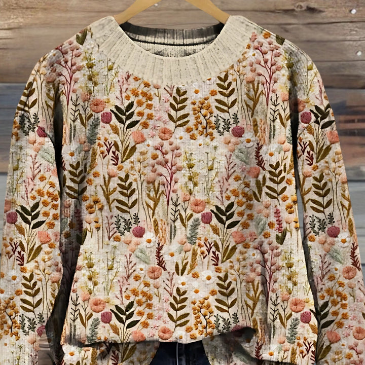 Nova - Pull Floral Élégant