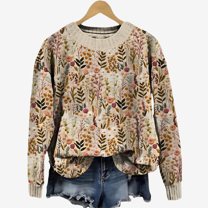 Nova - Pull Floral Élégant