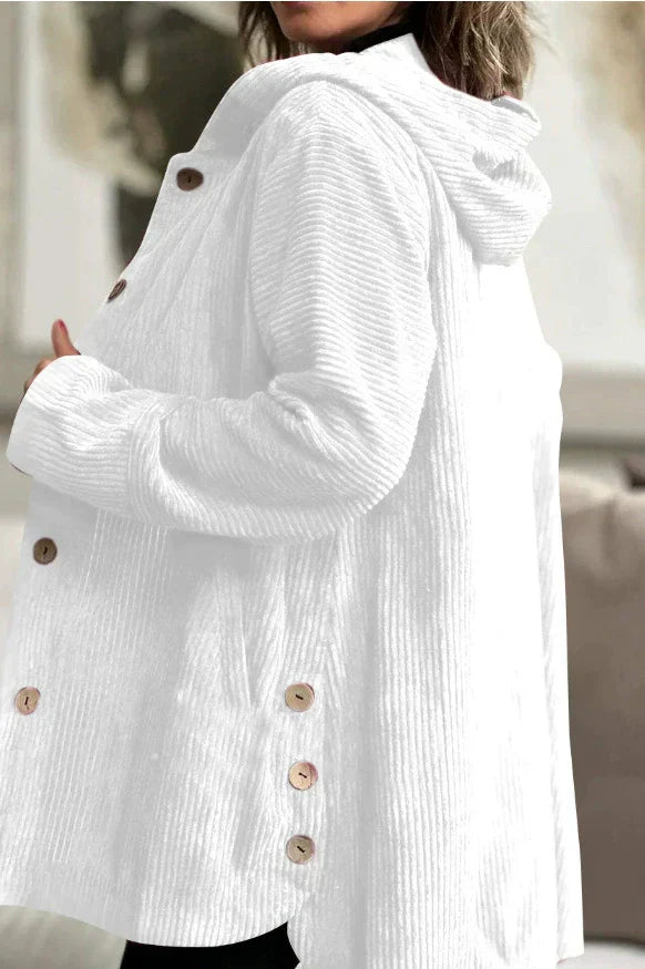 Cordia - Veste en Velours Côtelé Élégante