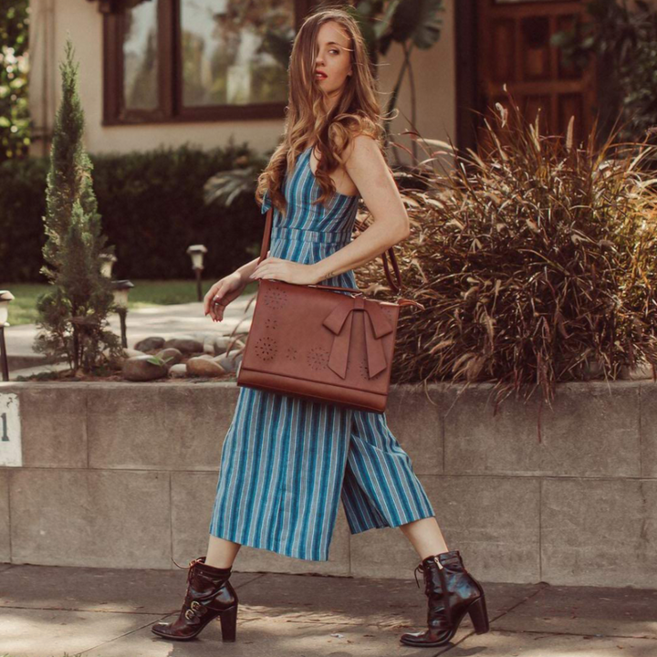 Bernadette - Sac Élégant à Nœud