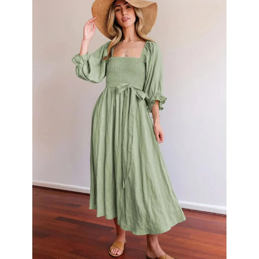 Kyara - Élégante Robe Volantée