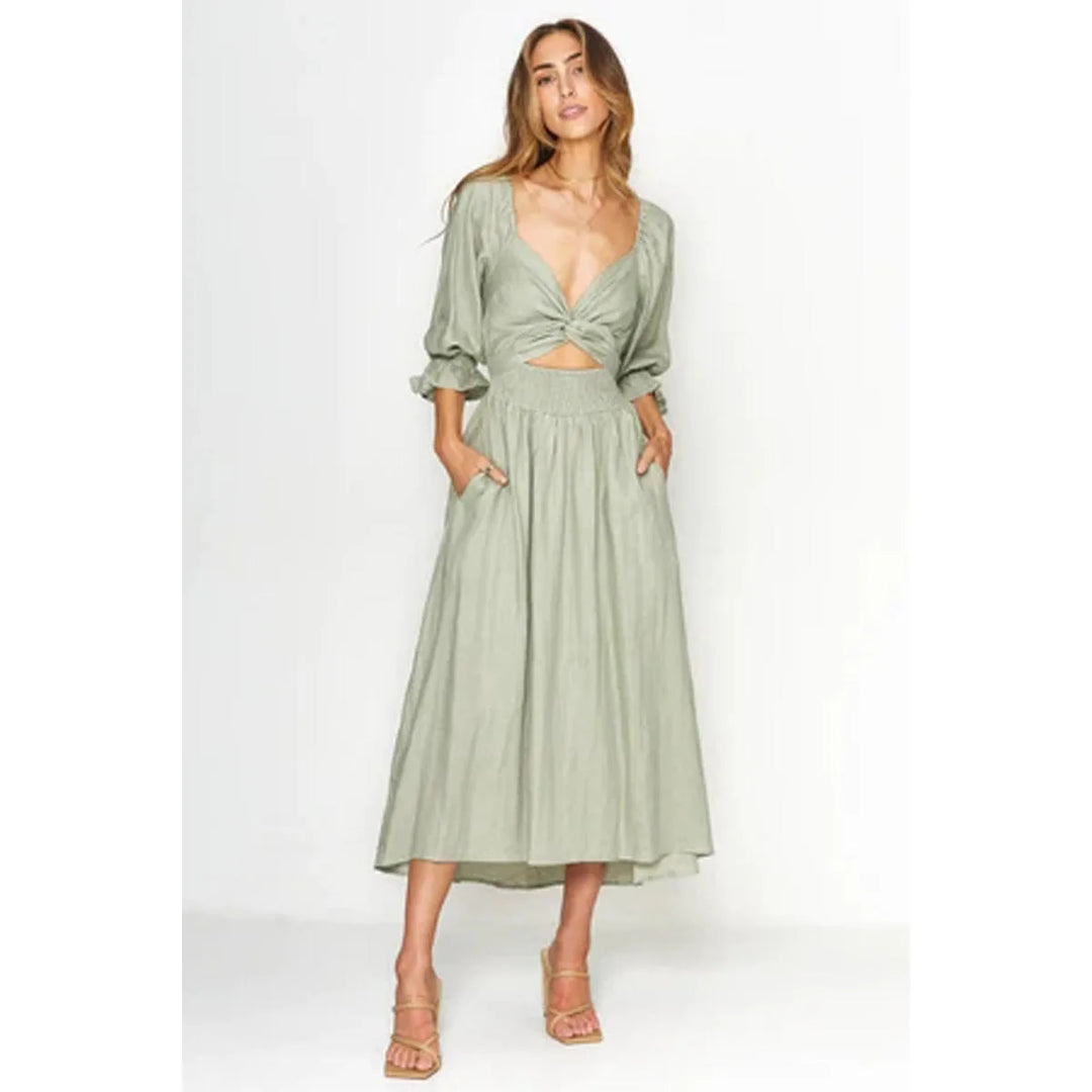 Kyara - Élégante Robe Volantée