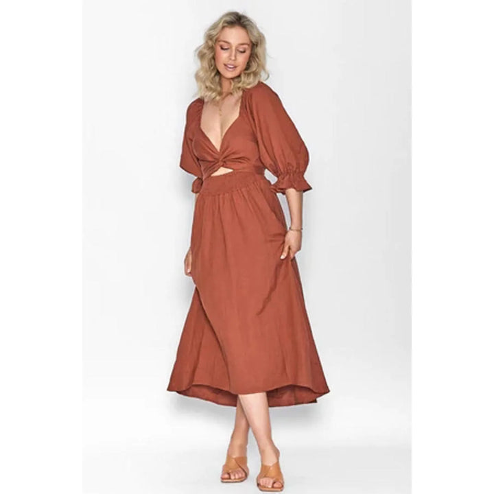 Kyara - Élégante Robe Volantée