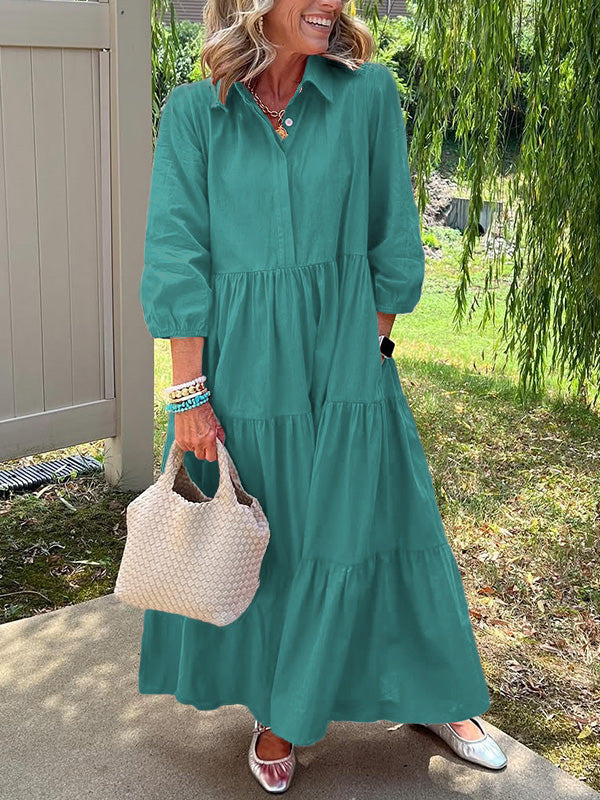 Bente - Robe Maxi Élégante